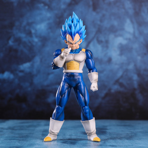 Dragon Son Goku aux <span class=keywords><strong>cheveux</strong></span> bleus <span class=keywords><strong>Super</strong></span> <span class=keywords><strong>Saiyan</strong></span> DBZ Poing Collection Cadeau Figurine japonaise Statue Anime Figurine en PVC Jouet - Product Image 4