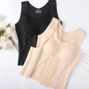 Cina fornitore senza soluzione di continuità da donna corsetto Top Body Shaper gilet logo personalizzato cintura modellante per le donne di controllo della pancia - Product Image 2