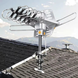 Antena de TV Digital para Exteriores de Alto Rendimiento, Antena Giratoria Aérea de Fábrica, Antena de TV de 360 Grados con Amplificador - Product Image 2