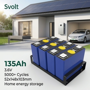 Svolt 135Ah 3.7V 3.6V NCM Prismatic Li-ion เซลล์ต่ำ IR สำหรับ escooter รถจักรยานยนต์ไฟฟ้า AGV รถกอล์ฟเกรด A - Product Image 1