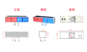 Luci di Segnalazione Stradale <span class=keywords><strong>a</strong></span> LED Solari Personalizzabili per la Sicurezza Stradale - Product Image 4