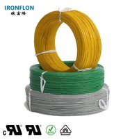 Fil chauffant torsadé en nickel UL1709 22AWG, isolé PFA, flexible, résistant à 200°C, usage industriel