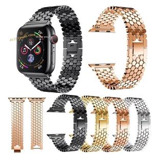 สายนาฬิกาโลหะผสมสังกะสีสำหรับผู้หญิง แฟชั่นสำหรับ Apple Watch S 10 11 46 มม. Ultra 49 มม. SE 44 มม. สายนาฬิกาแบบเปลี่ยนได้พร้อมตัวล็อคแบบจิวเวลรี่ - Product Image 1