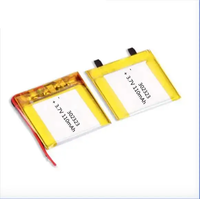 Batteries lithium-ion rechargeables ultra-minces de petite taille 3,7 V 110 mAh, type pochette, 302323 LiCoO2, batterie lithium souple pour bague intelligente
