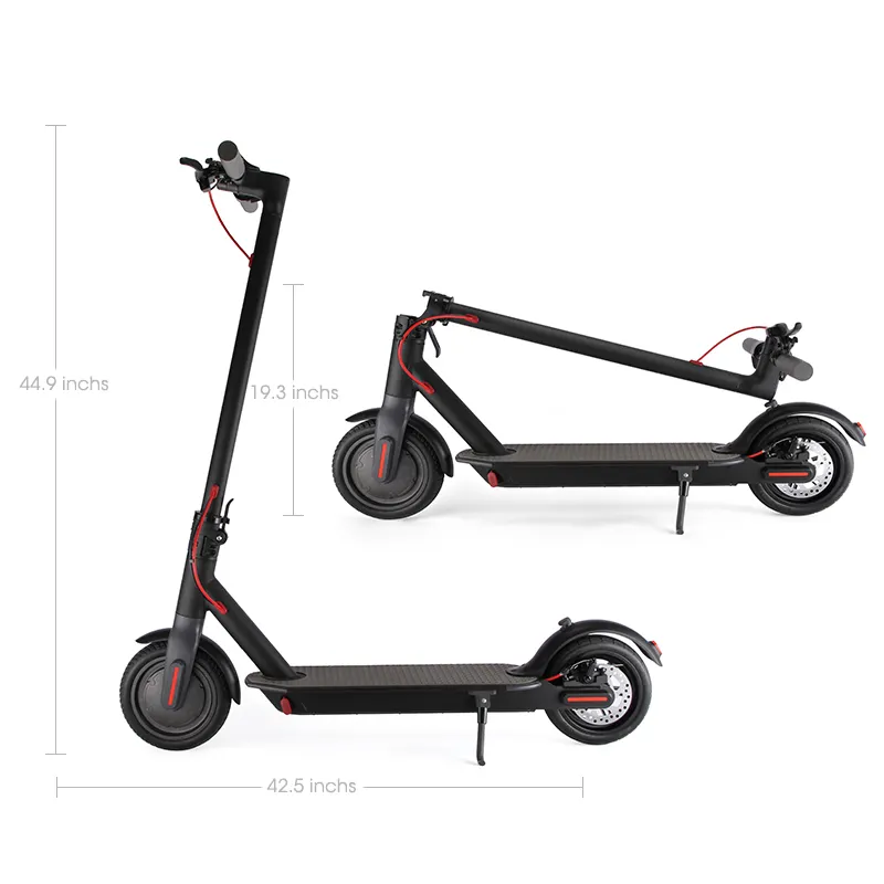 Europa armazém app scooter elétrica mais recente modelo dobrável skate scooter de 50cc znen