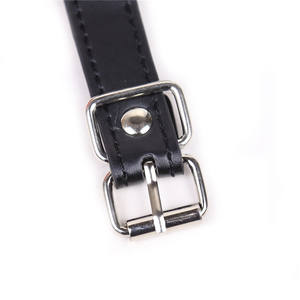 Black Bondage Restraints Belt Harness Mouth <strong>Gag</strong> with Cover <strong>O</strong> <strong>Ring</strong> Open Mouth <strong>Gag</strong> Oral Fetish Bdsm Bondage Restraints Erotic Toy - Product Image 4
