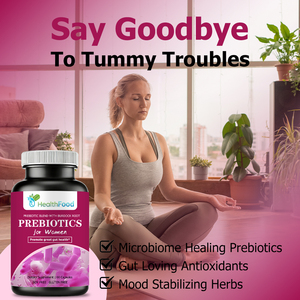 ผู้ผลิตจัดหาพรีไบโอติกส์สำหรับผู้หญิงในรูปแบบแคปซูล ประกอบด้วยฟรุคโตโอลิโกแซ็กคาไรด์และอินูลิน ช่วยส่งเสริมการย่อยอาหารอย่างมีสุขภาพดี - Product Image 5