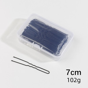 Bán Buôn Giá Rẻ 100 Pcs Đóng Gói 1 Hộp Đầy Màu Sắc 5Cm 6Cm Và 7Cm U Hình Tóc Bobby Pins Cho Tóc Trang Trí - Product Image 2