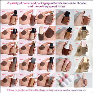 Tube <span class=keywords><strong>de</strong></span> marque privée DIY protection solaire fond <span class=keywords><strong>de</strong></span> <span class=keywords><strong>teint</strong></span> <span class=keywords><strong>teint</strong></span>é crème solaire biologique longue durée pour tous les tons <span class=keywords><strong>de</strong></span> peau emballage rond - Product Image 3