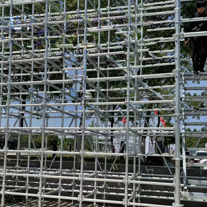 Ringlock çok yönlü En12810 Ringlock iskele sistemi Ringlock iskele rozet plakası iskele malzemesi - Product Image 2