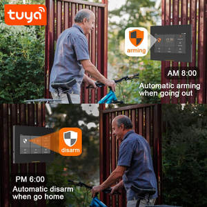 Popolare Sistema di Allarme Domestico Smart Tuya con Schermo Touch LCD da 4,3 Pollici, Supporto OTA Online, GSM <span class=keywords><strong>e</strong></span> WiFi, Kit Completo per <span class=keywords><strong>Sicurezza</strong></span> PST-H502-4G - Product Image 2