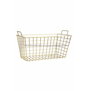 Cestas de alambre modernas de lujo para el hogar, cesta de almacenamiento de alambre de cocina, diseño a la moda, personalizado, precio de fábrica, estilo americano, gran oferta - Product Image 2