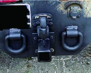 1BJY-DR-03 Piezas y accesorios de remolque de nueva condición Carga máxima 47000LBS Anillo D forjado con soldadura para remolques - Product Image 2