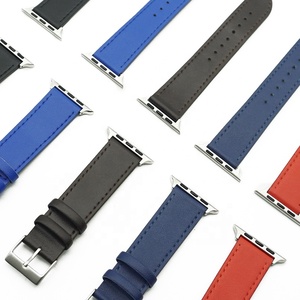 Conception personnalisée OEM luxe otan <span class=keywords><strong>cuir</strong></span> Sport intelligent couleur série 3 4 5 <span class=keywords><strong>Apple</strong></span> I <span class=keywords><strong>Watch</strong></span> <span class=keywords><strong>bracelets</strong></span> en <span class=keywords><strong>cuir</strong></span> - Product Image 1