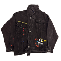 Jaket Jeans Fashion Pakaian Bekas Pakaian Second Hand Jaket Musim Dingin Pakaian Musim Dingin untuk Pria Dewasa Pakaian Kasual Campuran Warna