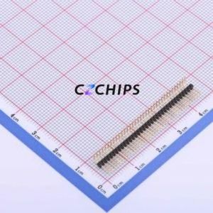 X1311WR-35J-C26D40 Pin Header Bent Lead Through Hole,P=1.27mm Connector 1x35P 1.27mm 1.27mm Pin Header - Product Image 1