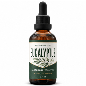 Private <b>Label</b> Alcohol-Free Extract High-Potency 800 mg Herbal Made Certified Organic Eucalyptus Liquid Drops Antioxidant - Product Image 1