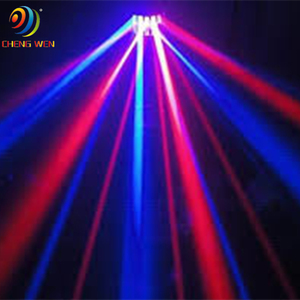 Nhà Sản Xuất Bán Buôn Ánh Sáng Sân Khấu Thiết Bị Hiệu Ứng LED Kép <span class=keywords><strong>Derby</strong></span> 2*3W Tri-Màu Sắc Dẫn Ánh Sáng Sân Khấu - Product Image 6