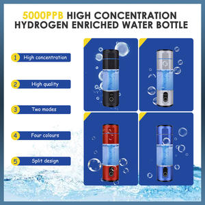Bouteille d'eau hydrogénée portable de 210 ml alimentée par USB, haute concentration pour usage domestique, OEM ODM, logo et couleur personnalisés - Product Image 4