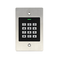 Clavier d'entrée de porte étanche pour la maison et le bureau Clavier de contrôle d'accès encastré Lecteur RFID 125KHz avec Wiegand