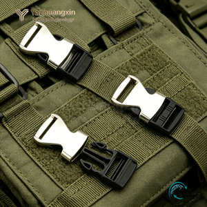 Hebilla Ajustable de Acero Inoxidable para Accesorios de Equipaje, Color Negro, Estilo Profesional - Product Image 6