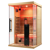 Ruang Sauna Terapi Cahaya Merah SMARTMAK Berkualitas Tinggi Ukuran 2 Orang Seri Spektrum Penuh untuk Dalam Ruangan