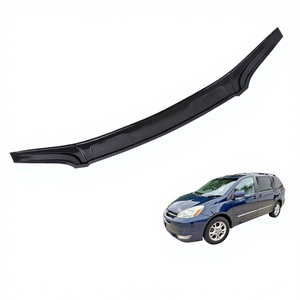 Deflettore Parabrezza in Acrilico Nero per Auto, Protezione Cofano per SIENNA - Product Image 3