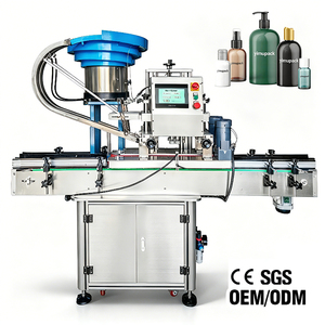Máquina Tapadora Automática de Cuatro Ruedas CM140 para Botellas de Vidrio y Plástico con Certificación CE para Productos Alimenticios y de Cuidado de la Piel - Product Image 1