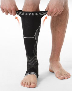Manches de <span class=keywords><strong>cheville</strong></span> de compression pour hommes et femmes Tibia Double bande élastique Leg Shin Support de <span class=keywords><strong>cheville</strong></span> - Product Image 3