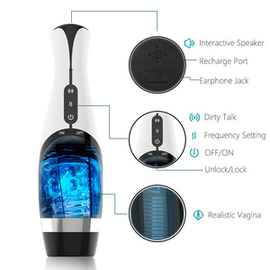 Masturbatore Maschile Automatico con Pistone Telescopico Rotante, Macchina Elettrica per Masturbazione Orale e Vaginale per Uomini, Giocattoli Sessuali Tascabili - Product Image 3