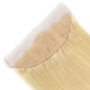 Extensiones de Cabello Humano Brasileño de Alta Calidad 613 Liso con Frontal de Encaje Suizo 13x4 13x6 5x5 y Cierre Frontal de Encaje HD 4x4 - Product Image 2