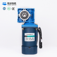 Moteur monophasé 90W 110V 120V 220V AC avec réducteur à vis sans fin NMRV30, moteur à induction à faible vitesse à couple élevé
