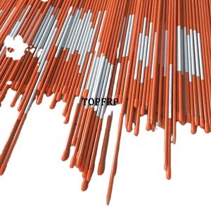 เสาไฟเบอร์กลาสแบบยืดหยุ่นสะท้อนแสงสำหรับทำเครื่องหมายถนน - Product Image 6