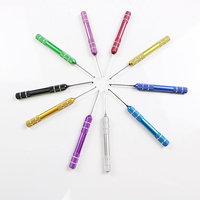 Juego de ganzúas universal personalizable y colorido de 13 piezas para principiantes, herramientas extractoras de candados, bolsa de burbujas GUA