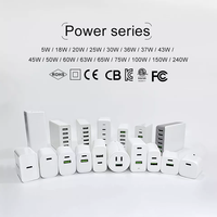 Pd MUR Gan Chargeur Usb c Ordinateur Portable Universel Super Rapide 150w 100w 65w 30W Macbook Pro gan Chargeurs