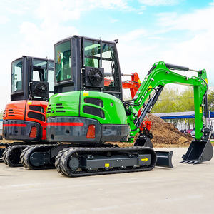 Gratis Verzending 3.5 Ton Minigraafmachine 1 Ton 2 Ton Kubota Epa Motor Digger Graafmachine Mini Chinese Kleine Graafmachine - Product Image 1