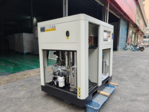 Compresseur à vis sans huile Rttw 75hp 55kw, zéro contamination par huile, 9.0-10.0m3/min, 8bar, moteur silencieux - Product Image 3