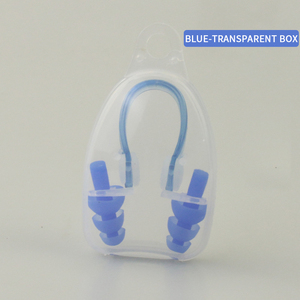 Lot de 2 accessoires de natation : pince nez étanche et antidérapante et bouchons d'oreilles en silicone souple pour l'entraînement de natation - Product Image 5