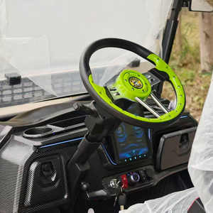 Voiturette de <span class=keywords><strong>golf</strong></span> électrique 4x4 <span class=keywords><strong>ultra</strong></span>-luxe avec performances puissantes, adaptée aux terrains accidentés et à une forte capacité de montée. - Product Image 4