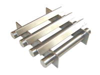 Aimants de trémie robustes Grilles magnétiques en céramique/ferrite Grilles magnétiques carrées ou rondes avec déflecteur angulaire
