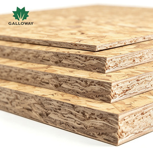 Panneaux <span class=keywords><strong>OSB</strong></span> structurels de qualité supérieure 1220*2240 18mm 4'x8' imperméables pour la construction, la toiture et le revêtement de sol - Product Image 1