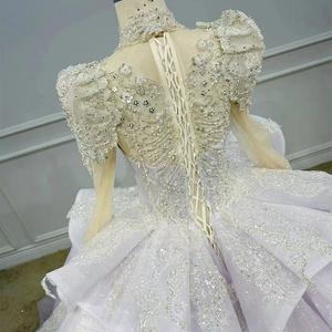 Robe de soirée vintage à col haut pour femmes, robe de bal Jancember Wn051 - Product Image 5