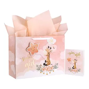 Top Seller Cheap Price Gift Shopping Tote Bag Kids Holiday Party Favor Funny Wedding Birthday Souvenir Paper Bags