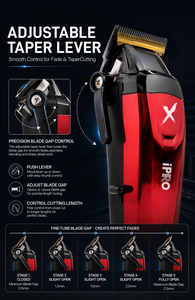 IPRO S8169 - Cortadora de Pelo Profesional para Uso Doméstico <span class=keywords><strong>y</strong></span> en Salón de Belleza, con Motor sin Escobillas de Alta Potencia de 8000 RPM, Funciona con Batería - Product Image 5
