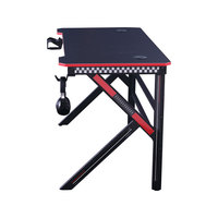 Escritorio para Computadora Dechuan en Oferta, Escritorio para Juegos con Luces LED, Mesa para PC y Laptop en Forma de K