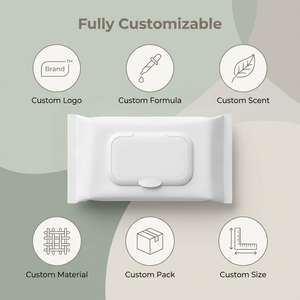 Lingettes nettoyantes multi-usages sans alcool OEM/ODM, lingettes jetables en <span class=keywords><strong>bambou</strong></span> pour la maison et les voyages - Product Image 3