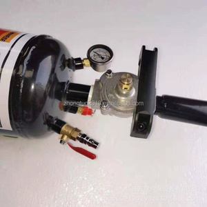 Bomba de Aire Manual de Alta Presión para Neumáticos de Coche, de Hierro Negro, de 3 Galones - Product Image 5