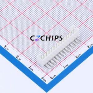 WAFER-PH2.0-14PWZ Wire-to-Board Pin Header Bent Lead Through Hole,P=2mm Connector 1x14P 2mm Right Angle Insert PH - Product Image 1