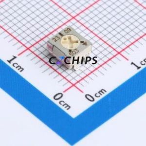 Resistencia Ajustable/Potenciómetro TS53YL503MR10 SMD-3P, Resistencia de 5x5mm, 50kOhm, 20%, 250mW, 100ppm ℃ - Product Image 1