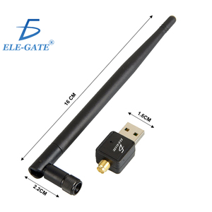 Ele-Gate Nano Wifi <b>Usb</b> <b>Adapter</b> 150Mbps With Antenna For <b>Network</b> Card - Product Image 3